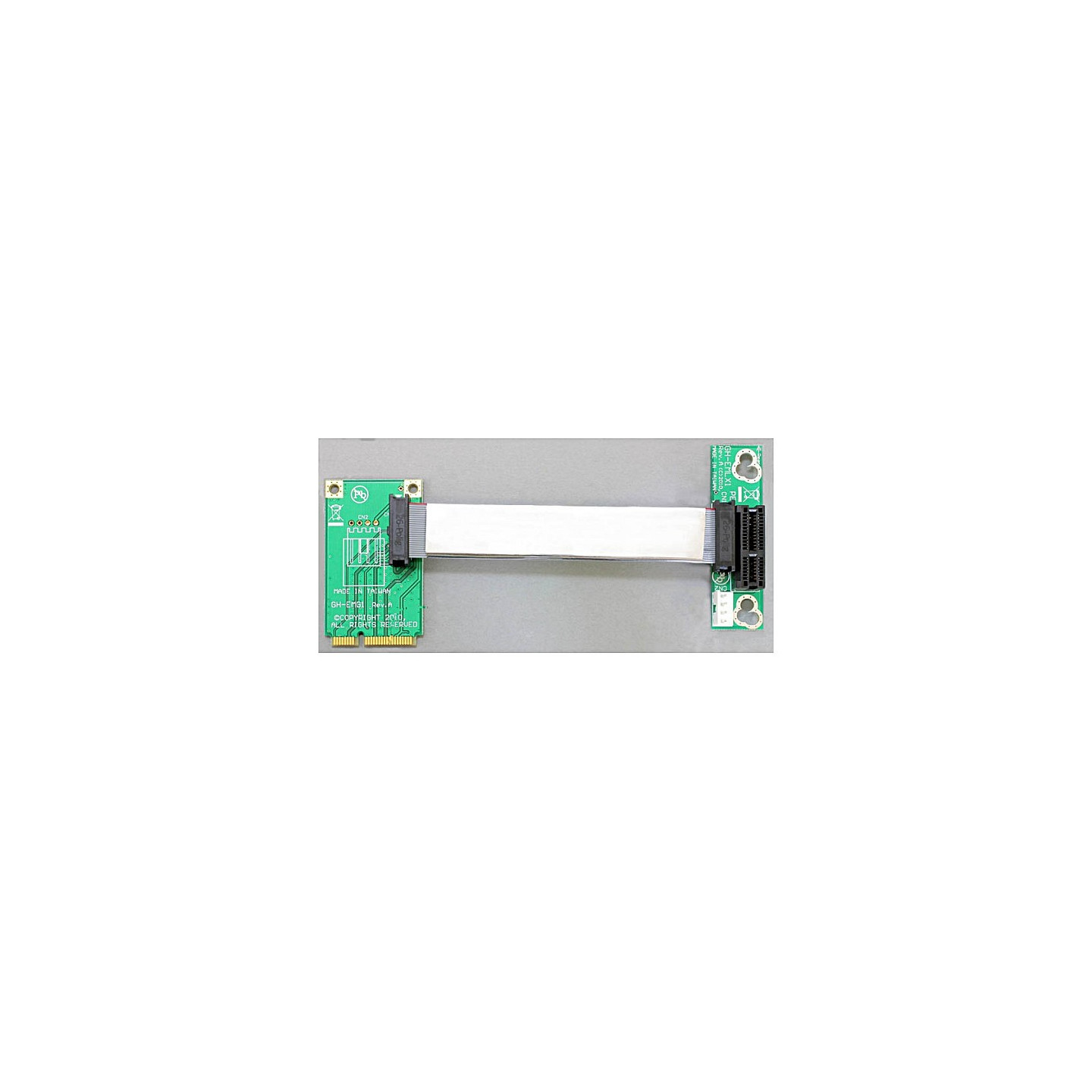 Riser Karte Mini PCI Express to PCI Express x1 links gerichtet — Buy in Cyprus with Fast Delivery
