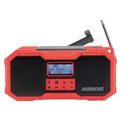 Albrecht DR 112 Outdoor Kurbelradio DAB+ UKW — Buy in Cyprus with Fast Delivery