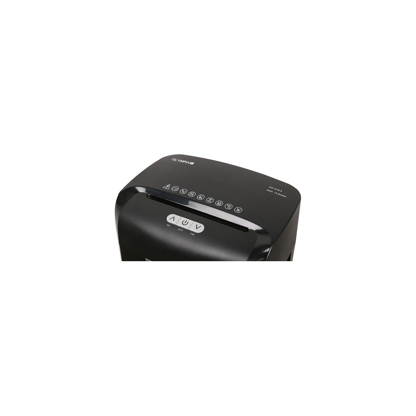 Olympia Aktenvernichter CC 415.4 schwarz — Buy in Cyprus with Fast Delivery