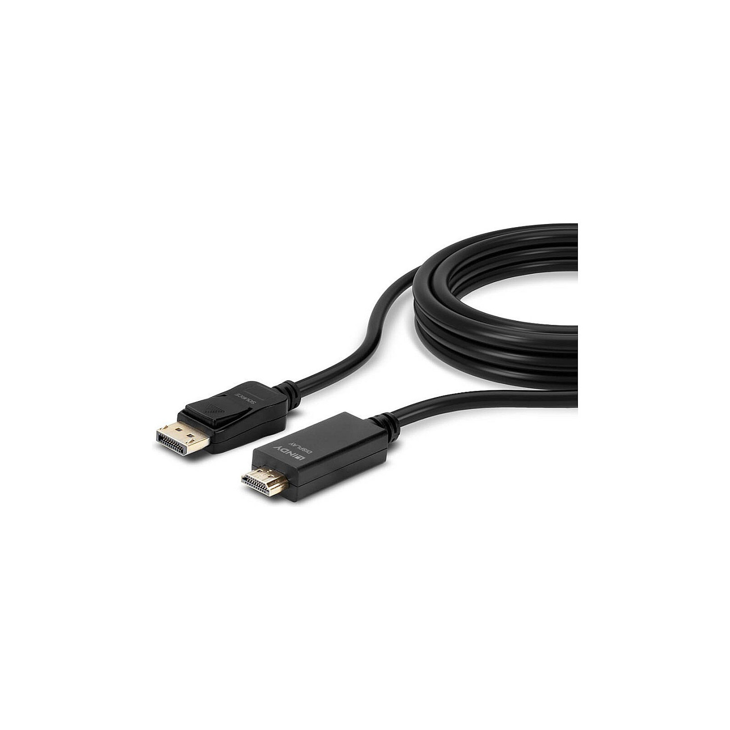 LINDY DisplayPort an HDMI Kabel 4K30 (DP: passiv) 1m — Buy in Cyprus with Fast Delivery