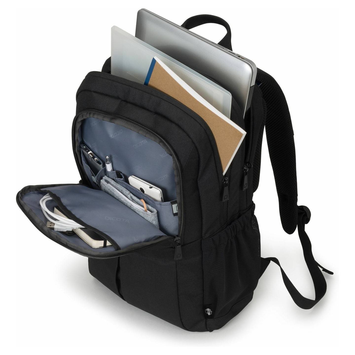 Dicota Laptop Rucksack Eco Scale bis 39.6 cm 15.6' Schwarz — Buy in Cyprus with Fast Delivery
