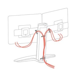 Ergotron Neo-Flex® Lift Stand für zwei Monitore — Buy in Cyprus with Fast Delivery
