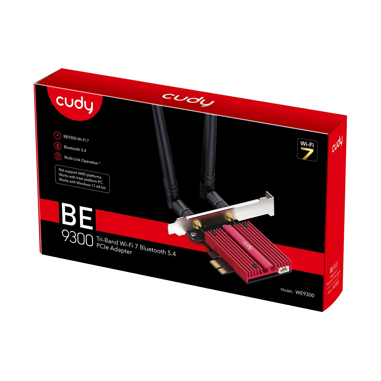 Cudy BE9300 Wi-Fi 7 PCI Express Adapter — Buy in Cyprus with Fast Delivery