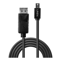 LINDY Mini-DisplayPort an Displayport Kabel schwarz 2m — Buy in Cyprus with Fast Delivery