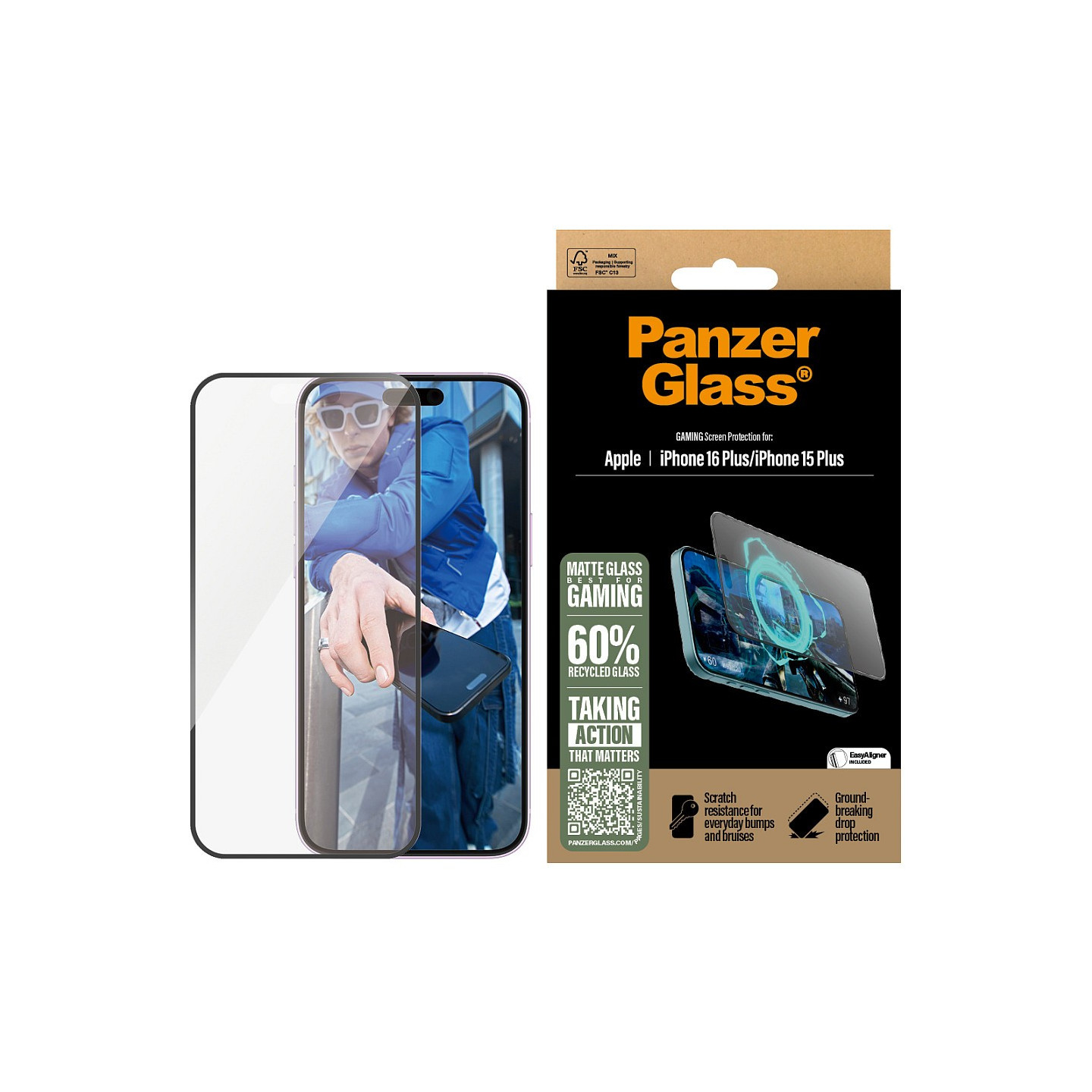 Panzerglass PANZERGLASS GAMING SCREEN — Buy in Cyprus with Fast Delivery