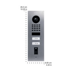 DoorBird IP Video Türst. D1102FV Fingerpr. Edels. V2A. Unterpu — Buy in Cyprus with Fast Delivery