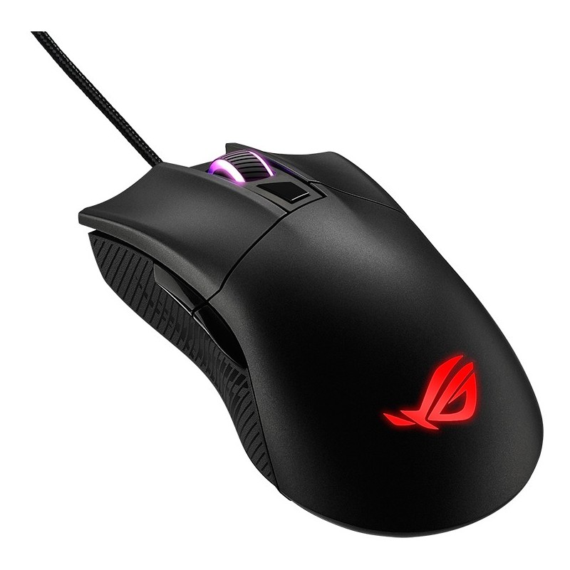 Buy ASUS ROG Gladius II Core - Wired Gaming Mouse - Right-Hand, Optical 6200 DPI... in Cyprus, Nicosia, Limassol, Larnaka, Pafos