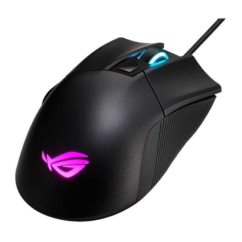 Buy ASUS ROG Gladius II Core - Wired Gaming Mouse - Right-Hand, Optical 6200 DPI... in Cyprus, Nicosia, Limassol, Larnaka, Pafos