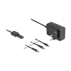 DeLock Externes Netzteil 12.0 V 3.0 A 36.0 W DC 3.5 x 1.35 mm. DC 5.5 x 2.1 mm. DC 5.5 x 2.5 mm