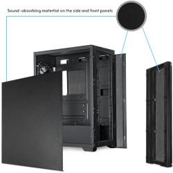 Buy Chieftec AS-02B-OP - Mid Tower PC Case - Black, ATX/mATX/Mini-ITX, USB-C, 36... in Cyprus, Nicosia, Limassol, Larnaka, Pafos
