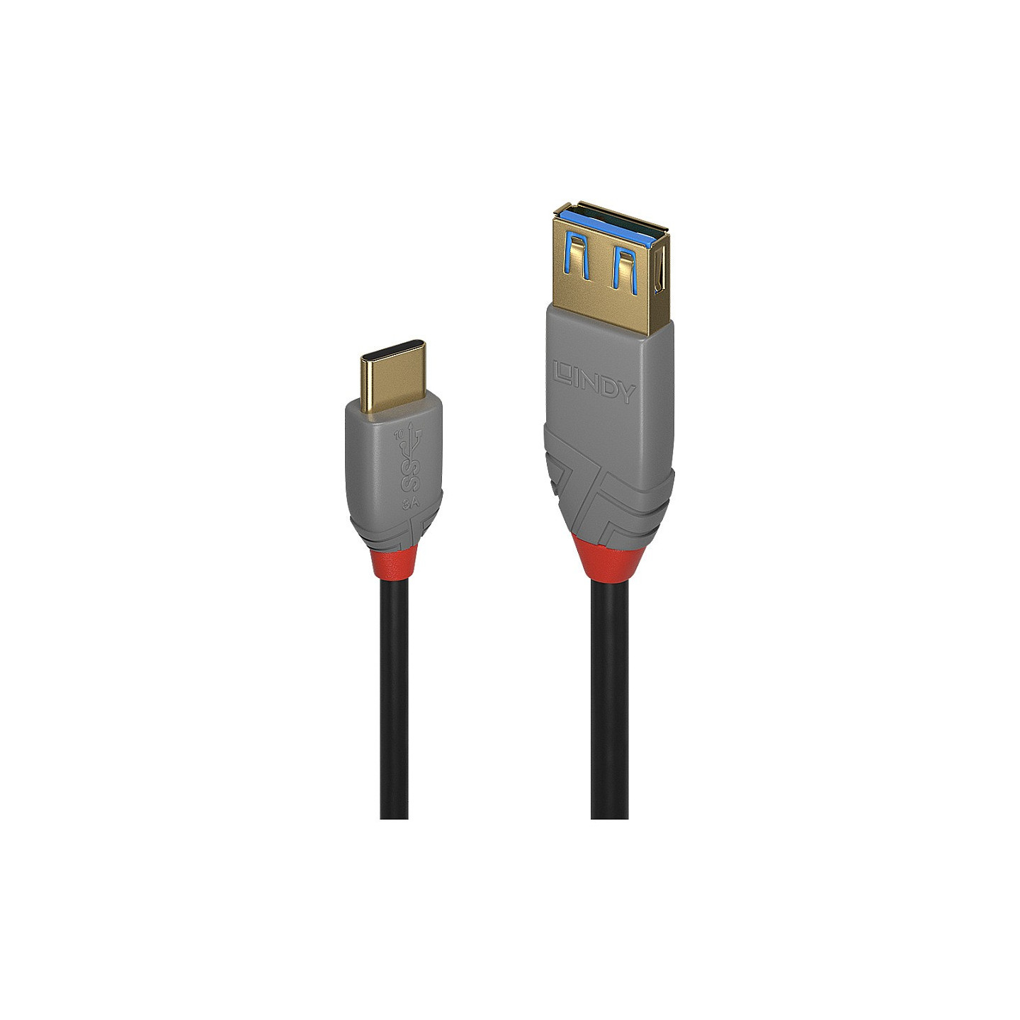 LINDY USB 3.1 Typ C an A Adapterkabel Anthra Line 0.15m — Buy in Cyprus with Fast Delivery