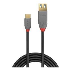 LINDY USB 3.1 Typ C an A Adapterkabel Anthra Line 0.15m — Buy in Cyprus with Fast Delivery
