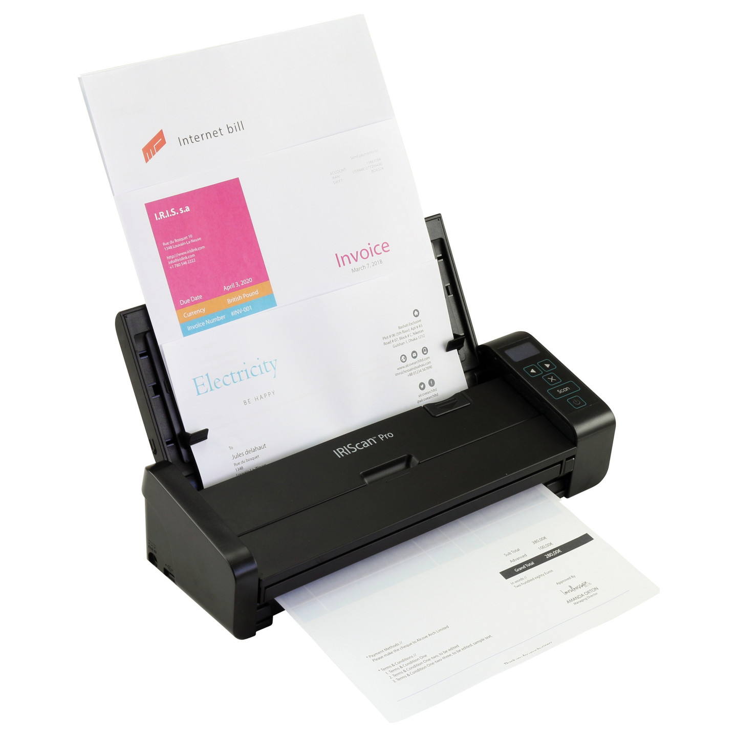 IRIS IRIScan Pro 5 - Dokumentenscanner - Desktop-Gerät - USB 2.0 — Buy in Cyprus with Fast Delivery
