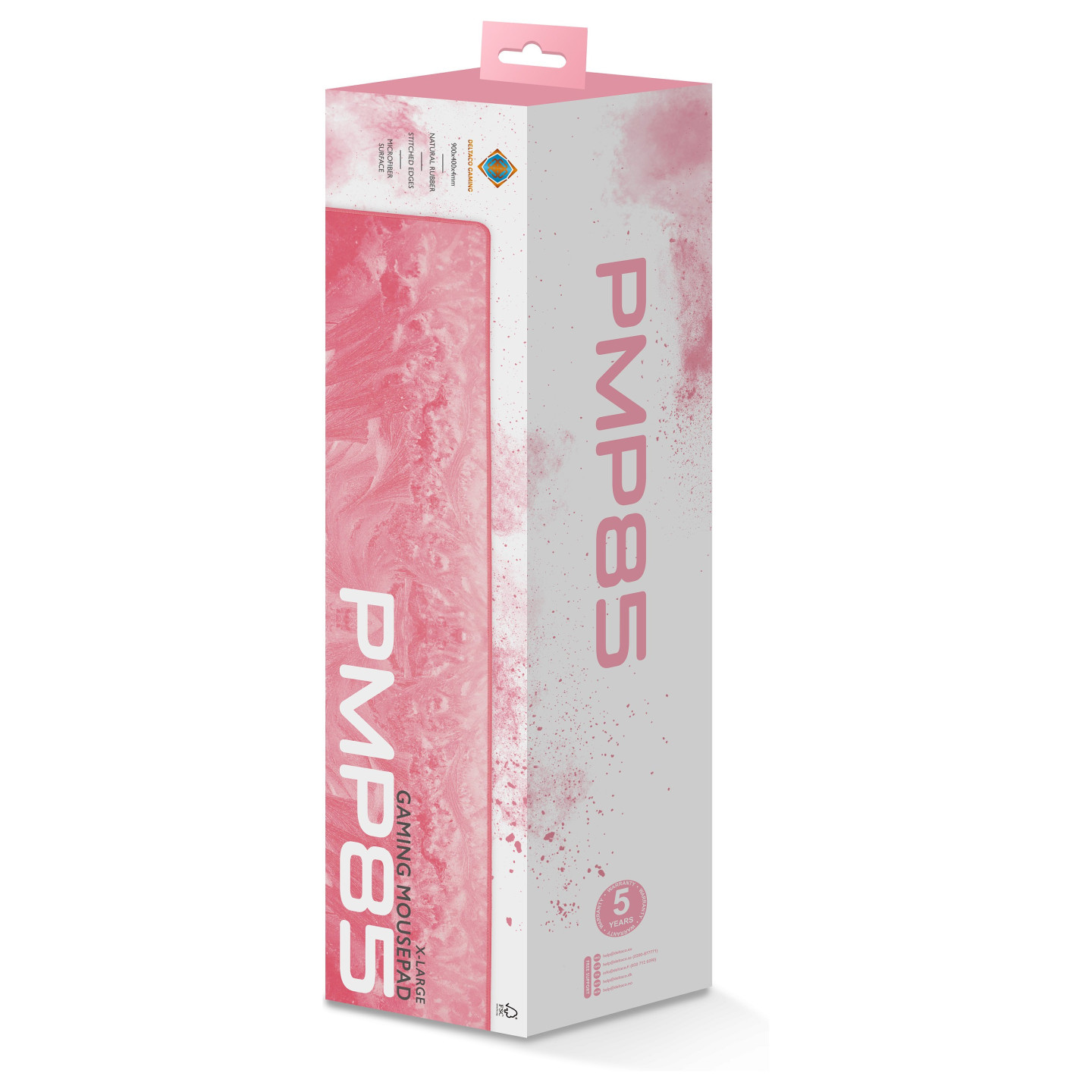 Deltaco Gaming Mauspad 900x400 pink PMP85 — Buy in Cyprus with Fast Delivery