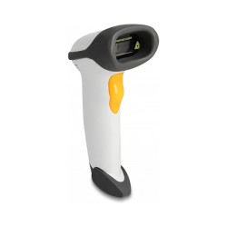Delock USB Barcode Scanner 1D mit Anschlusskabel und Halterung - Laser - hellgrau — Buy in Cyprus with Fast Delivery