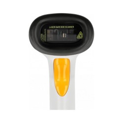 Delock USB Barcode Scanner 1D mit Anschlusskabel und Halterung - Laser - hellgrau — Buy in Cyprus with Fast Delivery