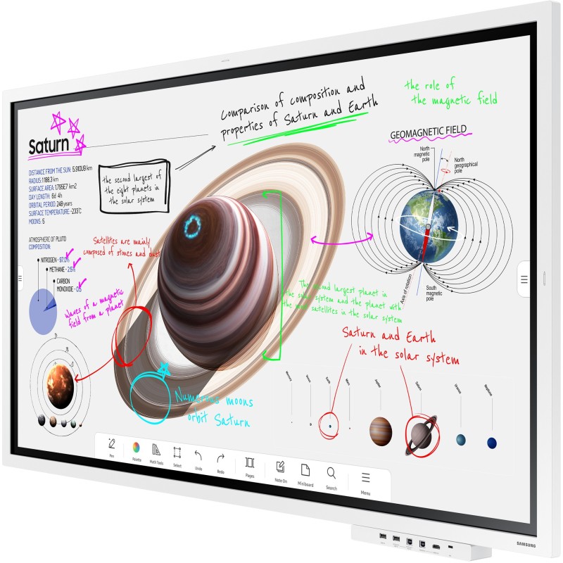 Buy Samsung Flip Pro - WM55B - 55-inch 4K UHD (3840x2160) Tizen, 32GB, Multi-Tou... in Cyprus, Nicosia, Limassol, Larnaka, Pafos