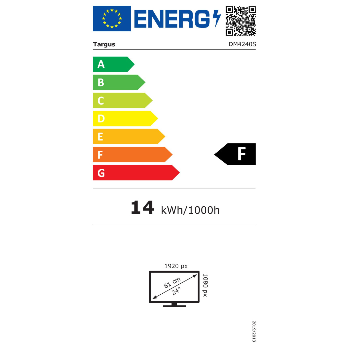 Targus DM4240SEUZ Secondary Monitor 24' with Display Port (ohne Power supply) black — Buy in Cyprus with Fast Delivery