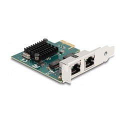 PCI Express x1 Netzwerkkarte Gigabit LAN 2 x RJ45 BCM — Buy in Cyprus with Fast Delivery