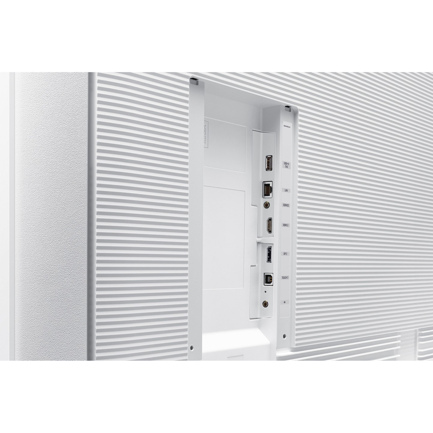 Samsung Flip Pro - WM55B - 55-inch 4K UHD (3840x2160) Tizen, 32GB, Multi-Touch, USB-C/HDMI/DP, White/Grey