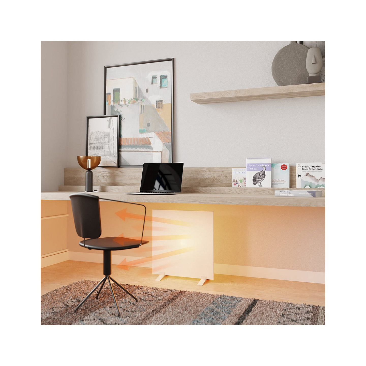 Hombli smartes Infrarot Heizpanel 2024. 350W — Buy in Cyprus with Fast Delivery