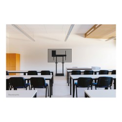 Neomounts Motorisierte Wandhalterung für Flachbild-Fernseher bis 100'' (254 cm) 110Kg WL55-875BL1 Black