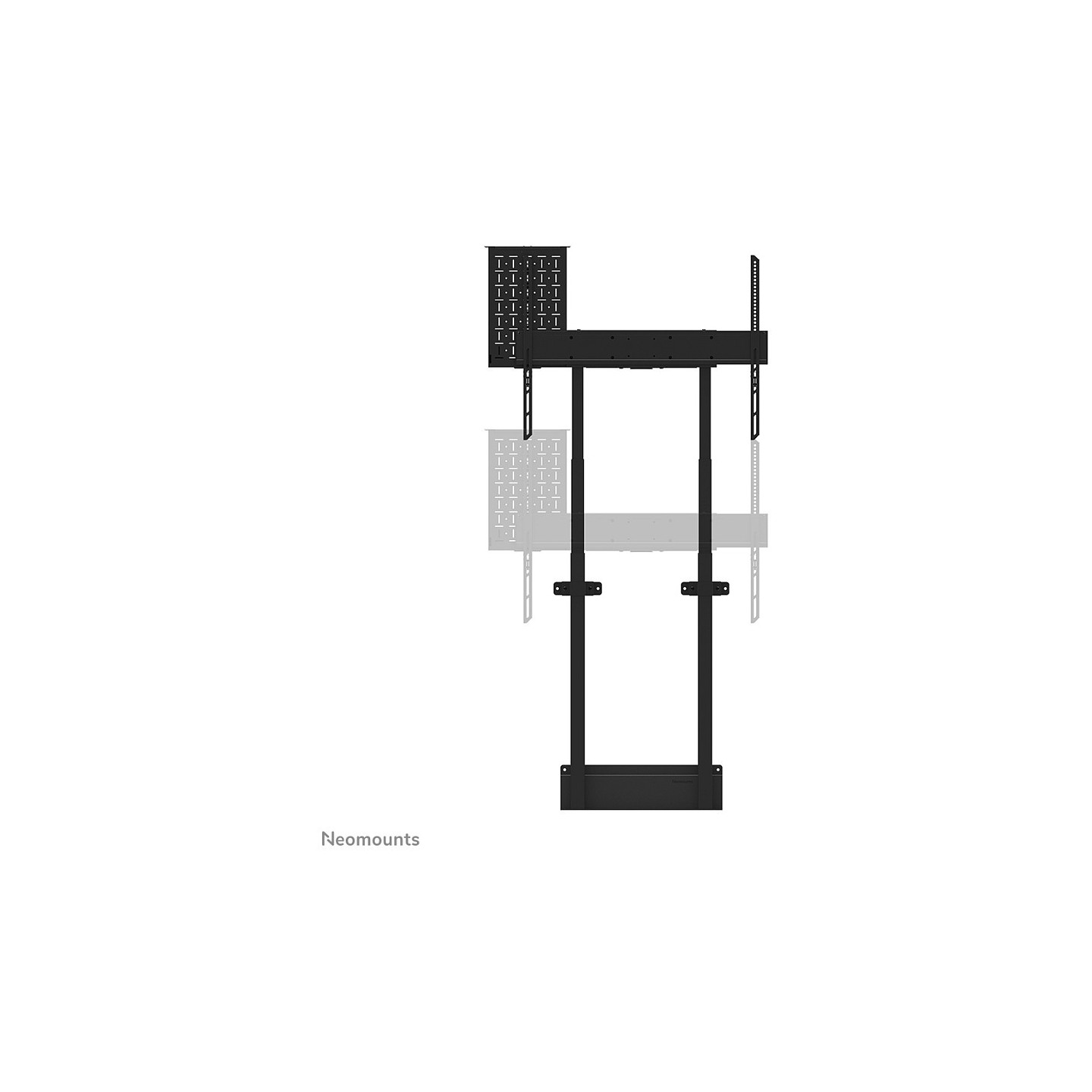 Neomounts Motorisierte Wandhalterung für Flachbild-Fernseher bis 100'' (254 cm) 110Kg WL55-875BL1 Black