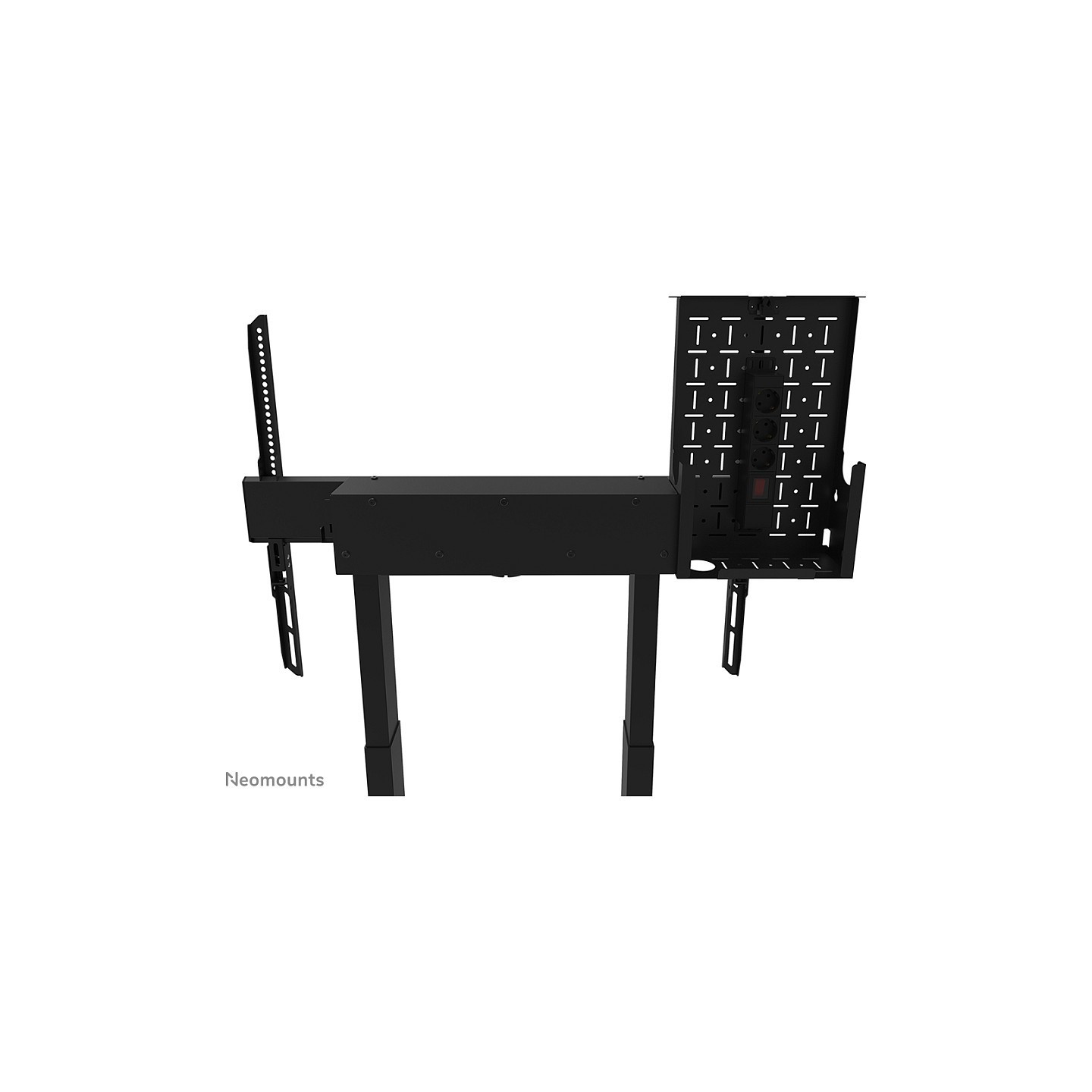 Neomounts Motorisierte Wandhalterung für Flachbild-Fernseher bis 100'' (254 cm) 110Kg WL55-875BL1 Black