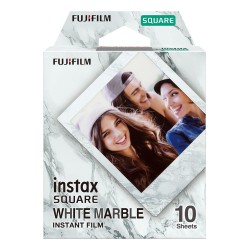 1 Fujifilm instax Square Film white marble — Buy in Cyprus with Fast Delivery