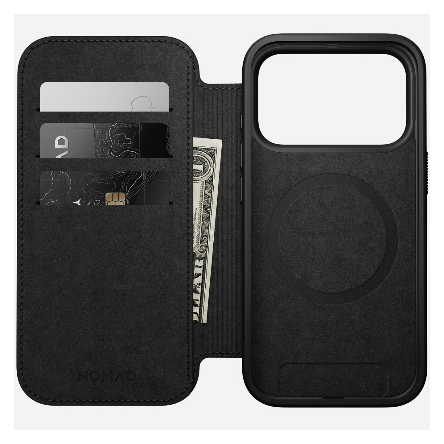 Nomad Modern Leather Folio iPhone 17 Pro Black — Buy in Cyprus with Fast Delivery