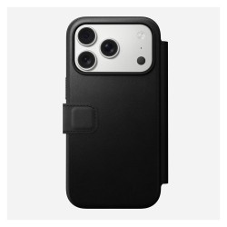 Nomad Modern Leather Folio iPhone 17 Pro Black — Buy in Cyprus with Fast Delivery