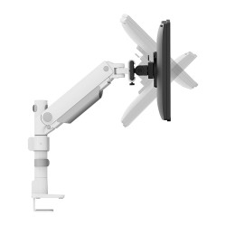 Neomounts DS65S-950WH2 Tischhalterung für 2 Monitore bis 86cm 34' 11KG Weiß — Buy in Cyprus with Fast Delivery