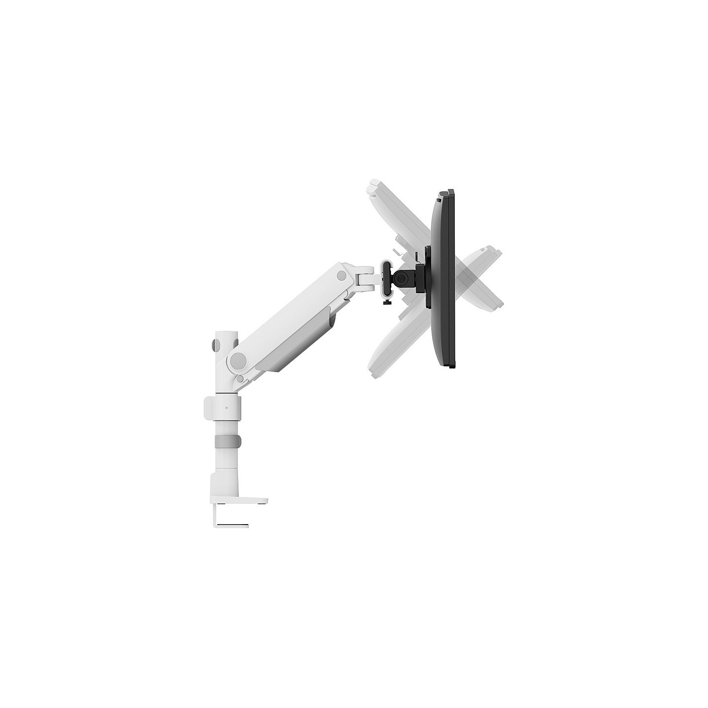 Neomounts DS65S-950WH2 Tischhalterung für 2 Monitore bis 86cm 34' 11KG Weiß — Buy in Cyprus with Fast Delivery
