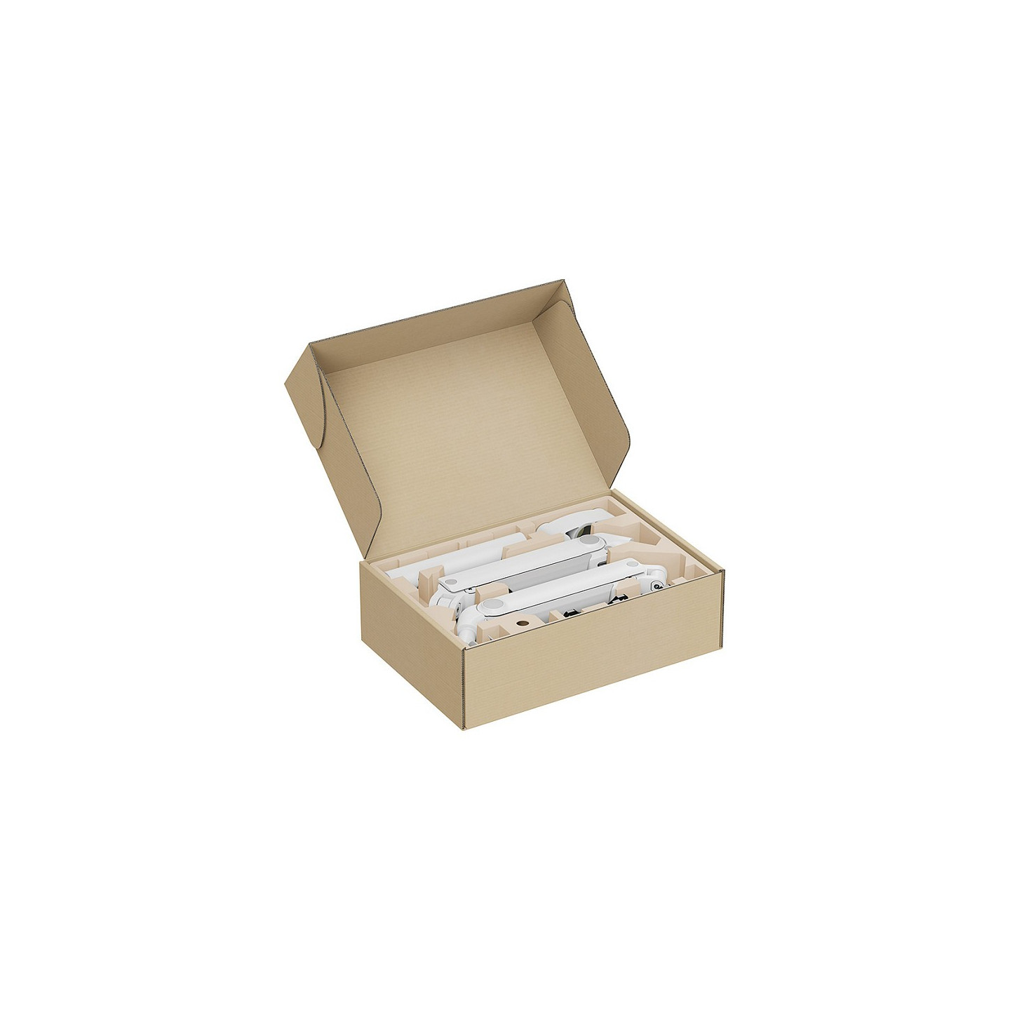Neomounts DS65S-950WH2 Tischhalterung für 2 Monitore bis 86cm 34' 11KG Weiß — Buy in Cyprus with Fast Delivery
