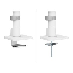 Neomounts DS65S-950WH2 Tischhalterung für 2 Monitore bis 86cm 34' 11KG Weiß — Buy in Cyprus with Fast Delivery