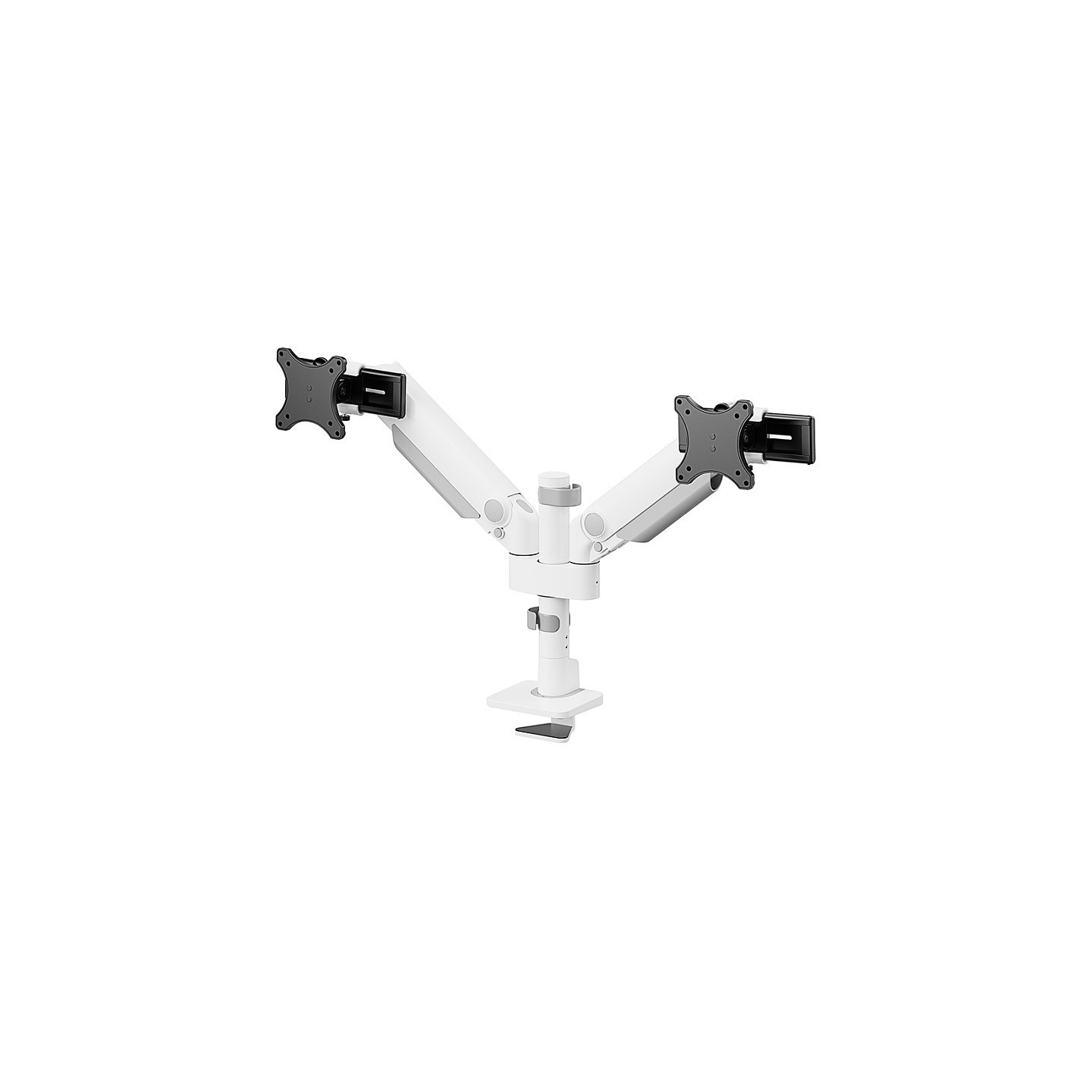Neomounts DS65S-950WH2 Tischhalterung für 2 Monitore bis 86cm 34' 11KG Weiß — Buy in Cyprus with Fast Delivery