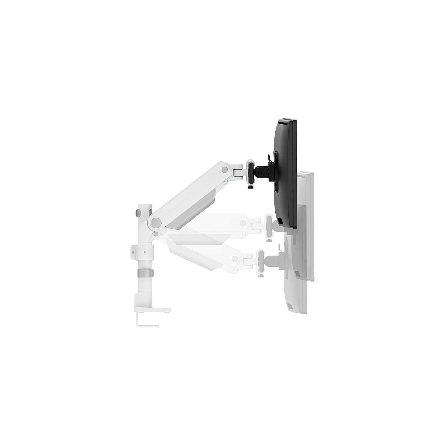 Neomounts DS65S-950WH2 Tischhalterung für 2 Monitore bis 86cm 34' 11KG Weiß — Buy in Cyprus with Fast Delivery