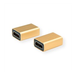 ROLINE HDMI (BU-BU) Kupplung 4K Gold — Buy in Cyprus with Fast Delivery