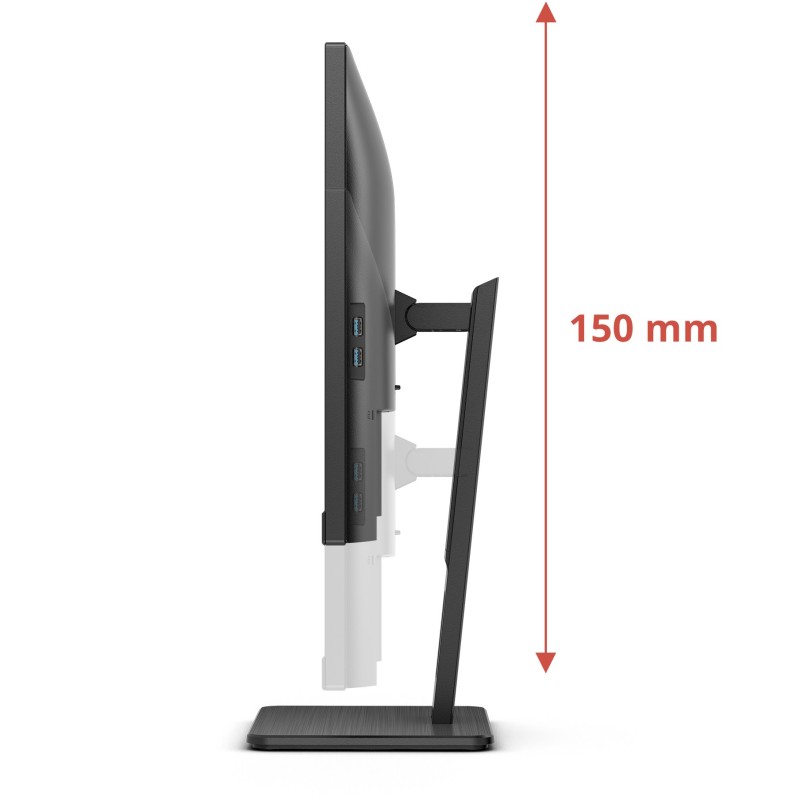 Buy AOC U27E3UF - 27in 4K (3840x2160) IPS LED Monitor, 4ms GTG, 60Hz, Height-Adj... in Cyprus, Nicosia, Limassol, Larnaka, Pafos