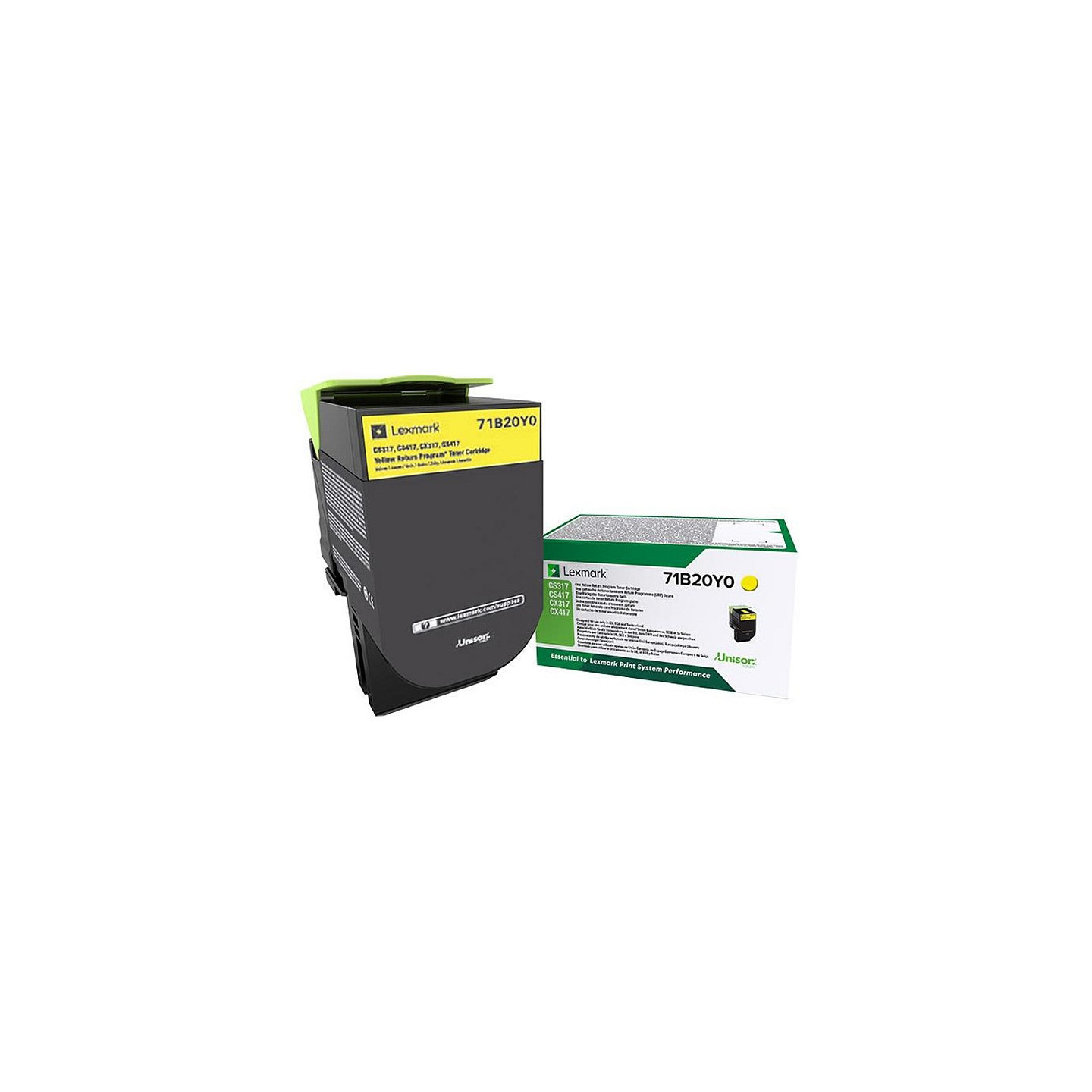 LEXMARK Toner gelb Rck f. CS CX 317 417 517 ca. 2.300 S. — Buy in Cyprus with Fast Delivery