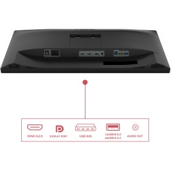 Buy AOC U27E3UF - 27in 4K (3840x2160) IPS LED Monitor, 4ms GTG, 60Hz, Height-Adj... in Cyprus, Nicosia, Limassol, Larnaka, Pafos