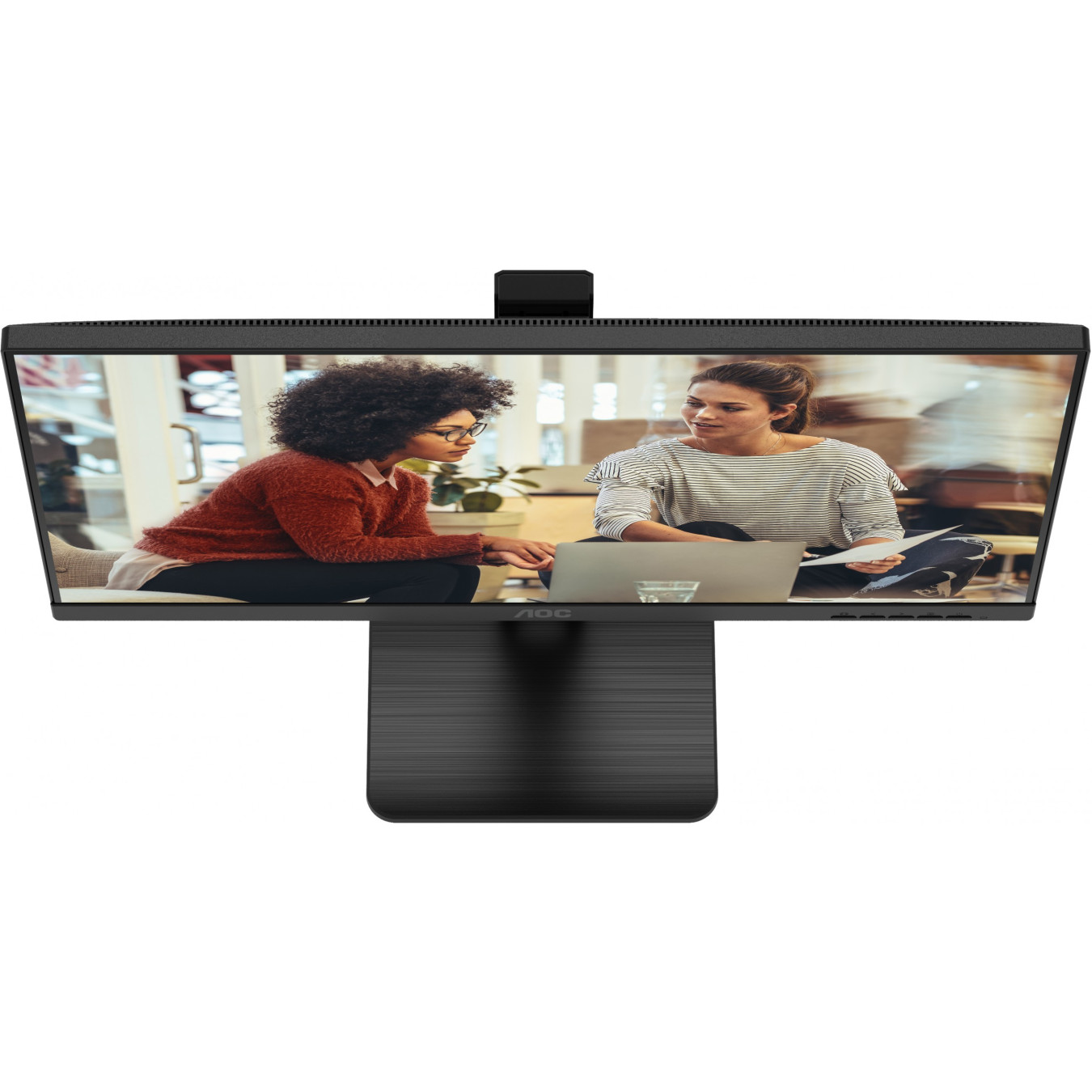 AOC U27E3UF - 27in 4K (3840x2160) IPS LED Monitor, 4ms GTG, 60Hz, Height-Adjustable, Black — Buy in Cyprus with Fast Delivery