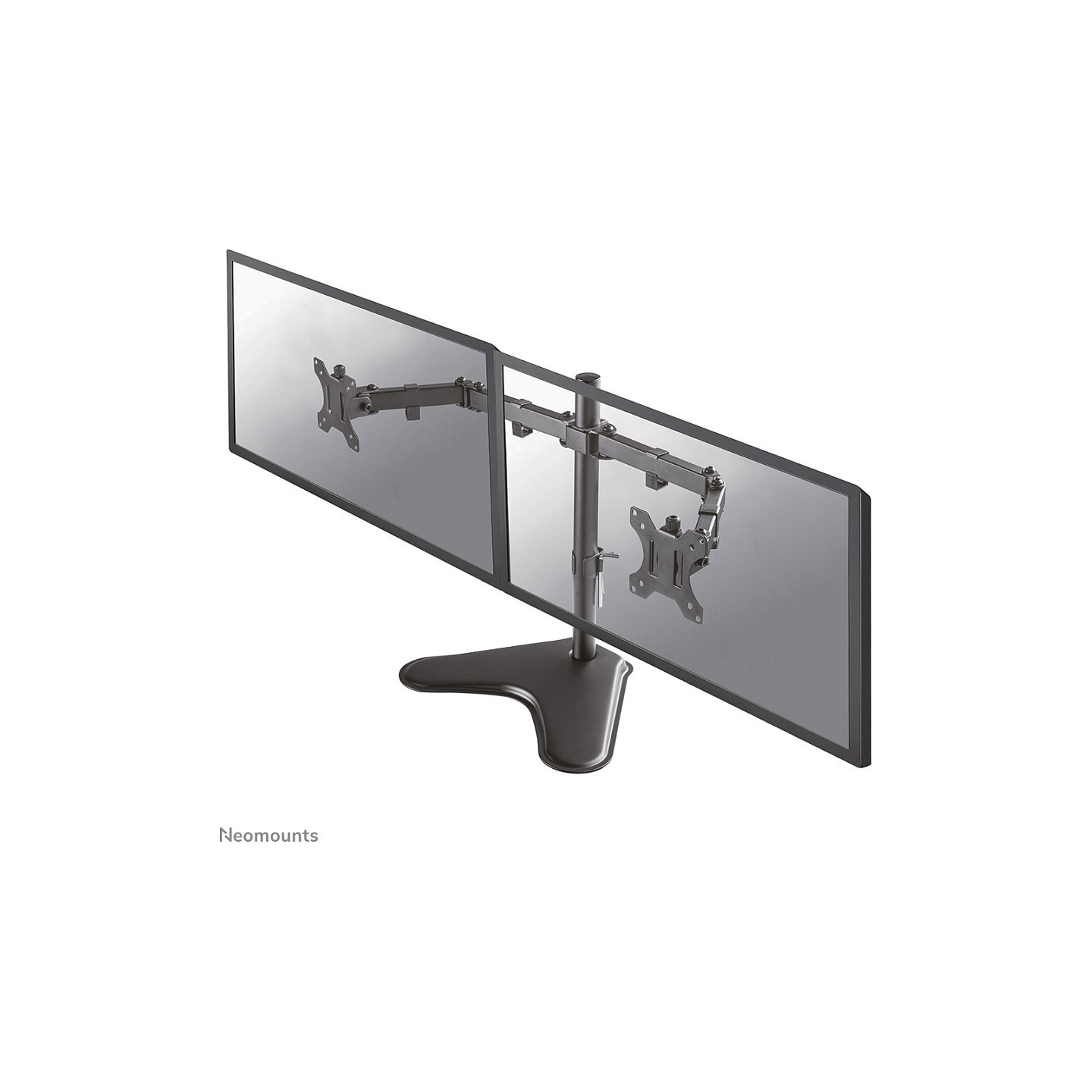 Neomounts FPMA-D550DDBLACK Tischhalterung für zwei Flachbildschirme bis 32' 8KG — Buy in Cyprus with Fast Delivery