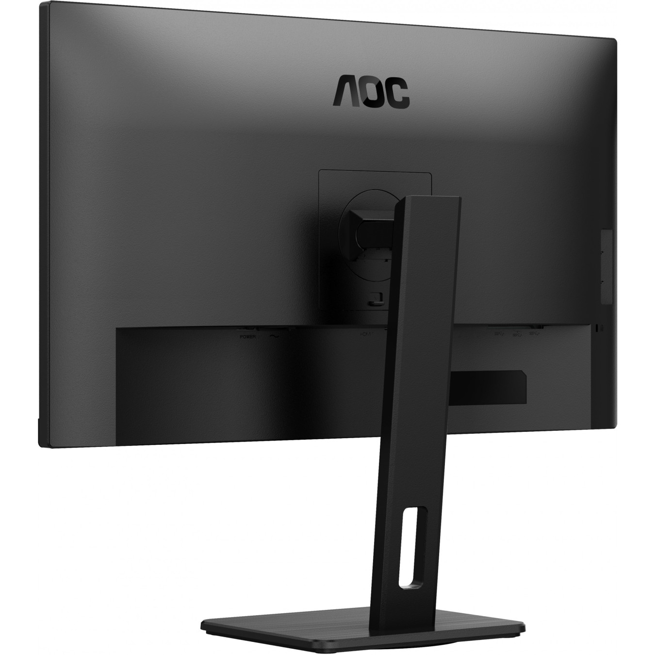 AOC U27E3UF - 27in 4K (3840x2160) IPS LED Monitor, 4ms GTG, 60Hz, Height-Adjustable, Black — Buy in Cyprus with Fast Delivery