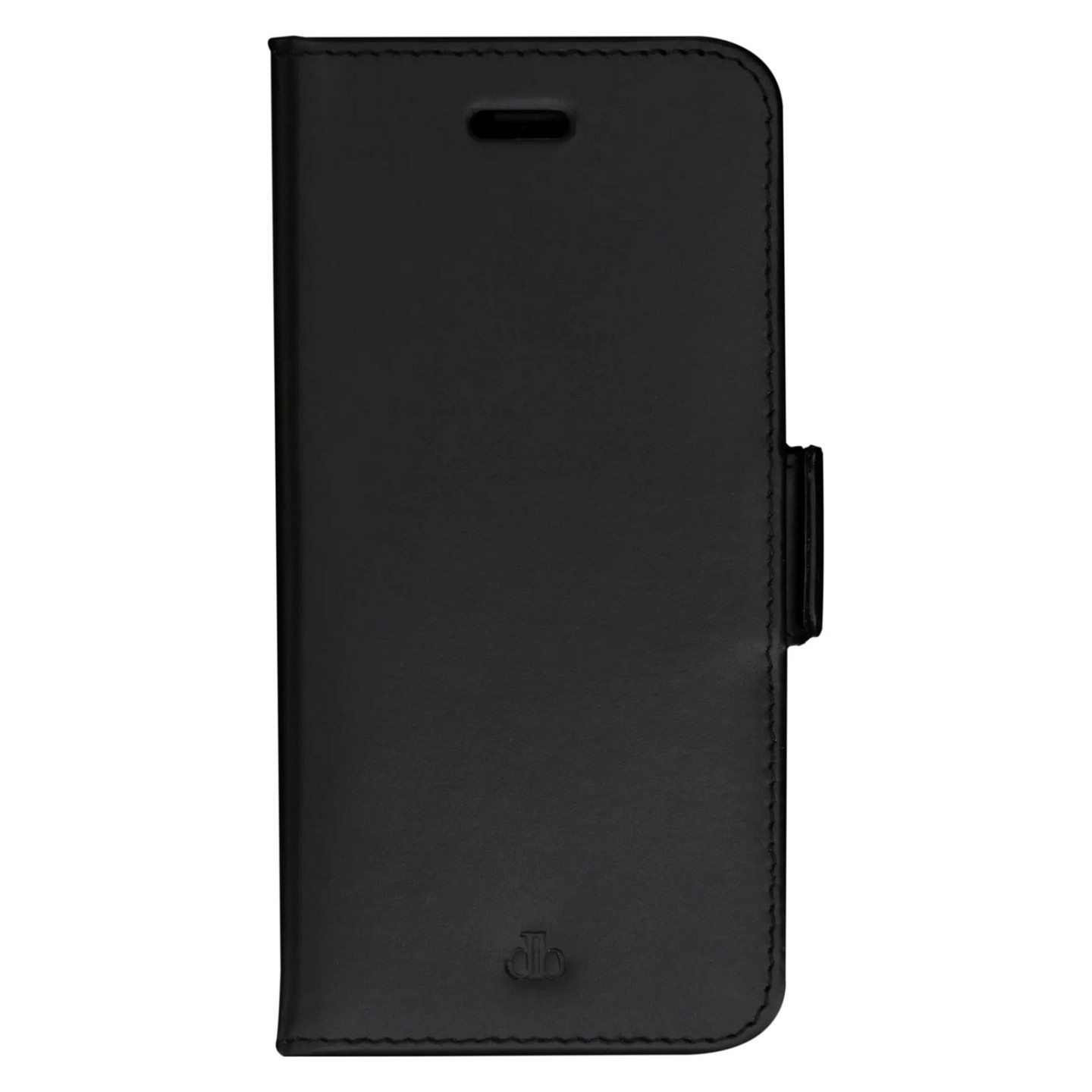 dbramante1928 Copenhagen - Flip-Hlle fr Mobiltelefon - genarbtes Leder - Schwarz - fr Samsung Galaxy S24 FE