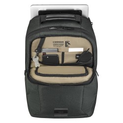 WENGER MX ECO Professional 40.64cm 16Zoll Laptop Backpack with 25.4cm 10Zoll Tabletpocket Charcoal