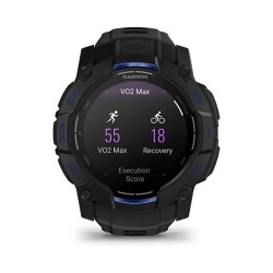 Garmin Instinct® AMOLED black mit Silikon-Wechselarmband 26 mm bolt blue — Buy in Cyprus with Fast Delivery
