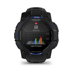 Garmin Instinct® AMOLED black mit Silikon-Wechselarmband 26 mm bolt blue — Buy in Cyprus with Fast Delivery