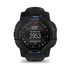 Garmin Instinct® AMOLED black mit Silikon-Wechselarmband 26 mm bolt blue — Buy in Cyprus with Fast Delivery