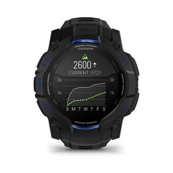 Garmin Instinct® AMOLED black mit Silikon-Wechselarmband 26 mm bolt blue — Buy in Cyprus with Fast Delivery